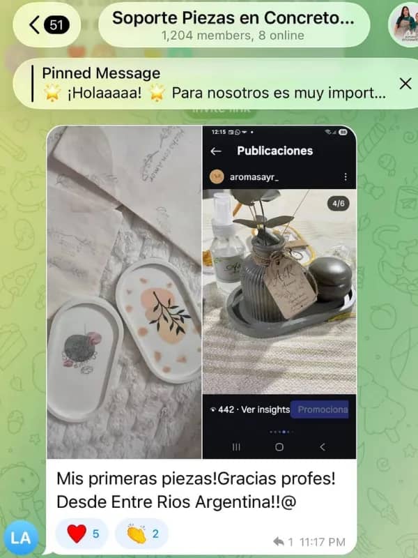 Captura de pago en Hotmart